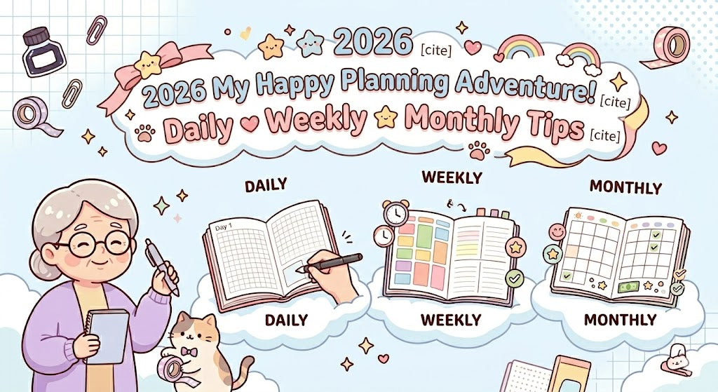 Stop Abandoning Your Planner! The Ultimate 2026 Guide to Daily, Weekly & Monthly Layouts