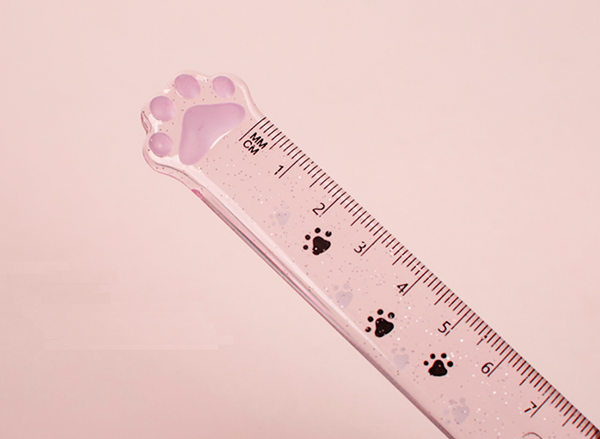 Glitter Paws Precision Ruler