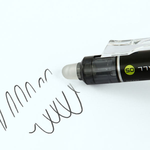 Pilot FriXion Ball Knock Retractable Gel Pen - 0.5 mm - Block Check Series