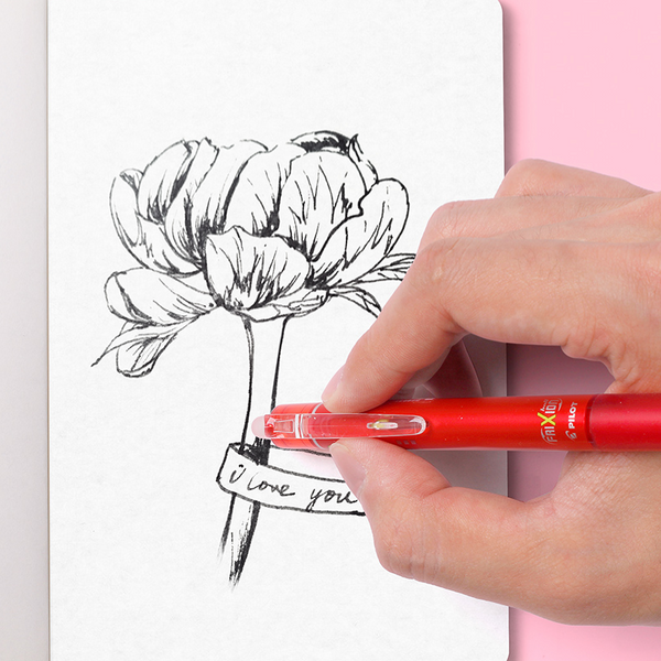 Pilot FriXion Ball Knock Retractable Gel Pen Refill - 0.5 mm - Pack of 3