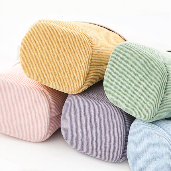 Corduroy Pop-up Pencil Case (5 Colors)