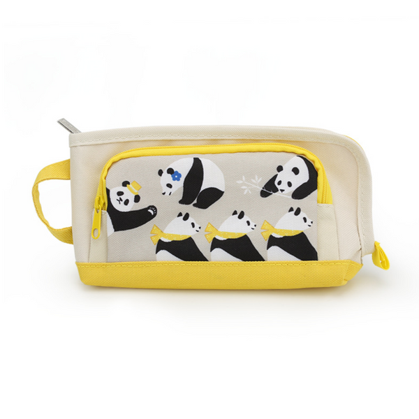 KOKUYO Large Panda Pencil Case