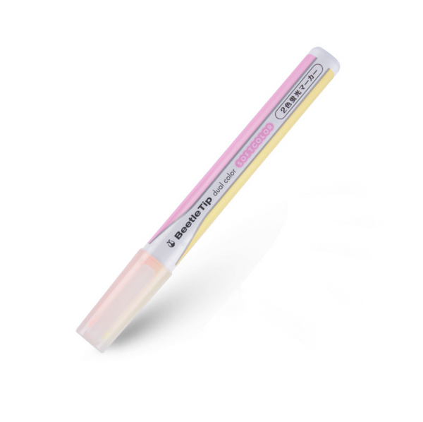 KOKUYO Beetle Tip 2-in-1 Dual Color Highlighter