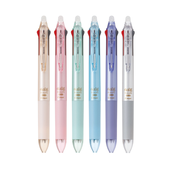 Pilot FriXion Ball Slim 3 Color Erasable Multi Pen - 0.38 mm