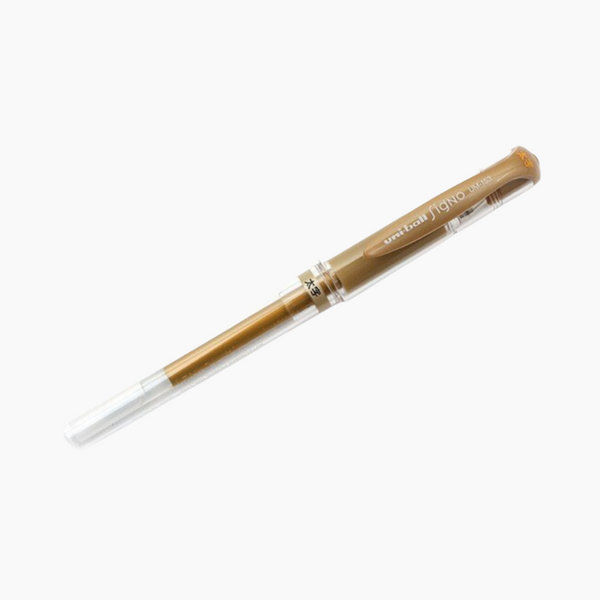 Uni-ball Signo Broad Gel Pen - Gold Ink