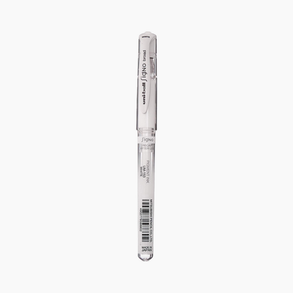 Uni-ball Signo Broad Gel Pen - White Ink