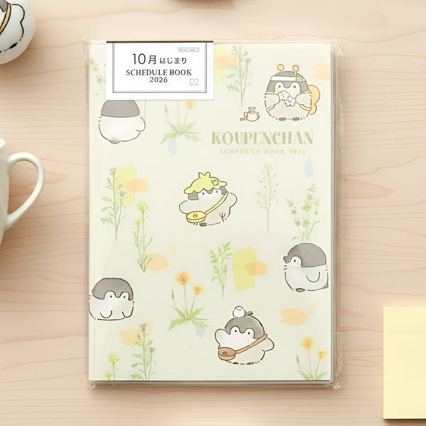 Sun-Star 2026 Koupenchan Penguin Schedule Book -5 IN STOCK!