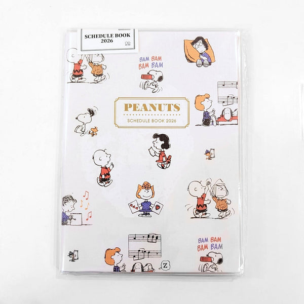 Peanuts Snoopy 2026 Schedule Book - Dance - 20 IN STOCK!
