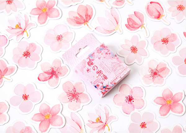 Cherry Blossom Paper Stickers