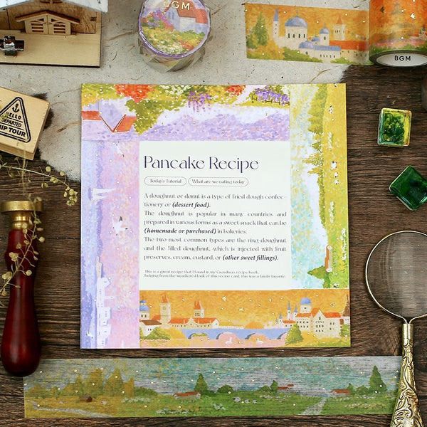 BGM Pointillism Masking Tapes - Four Seasons