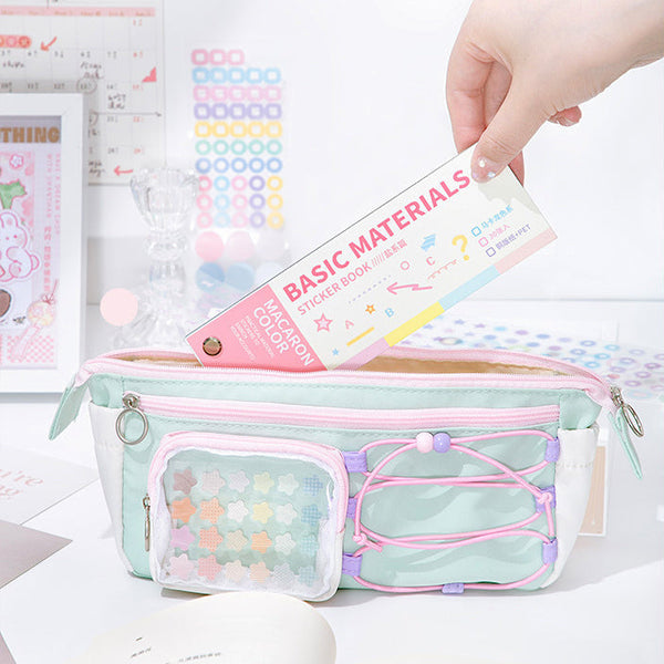 Basic Materials Sticker Book – Pastel & Neutral Palettes