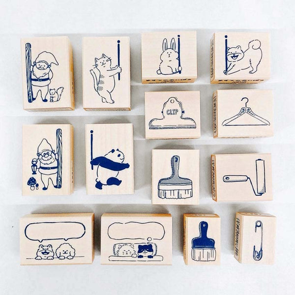 Beverly Deco Stamps - Matsune No Aibou