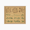 Beverly My Neighbor Totoro Flower Pattern Stamp Set - Spring