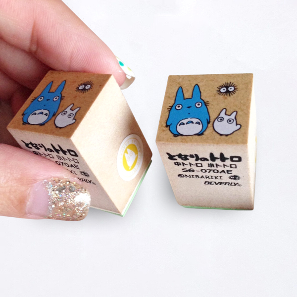 Beverly My Neighbor Totoro Stamp - Chu & Chibi Totoro