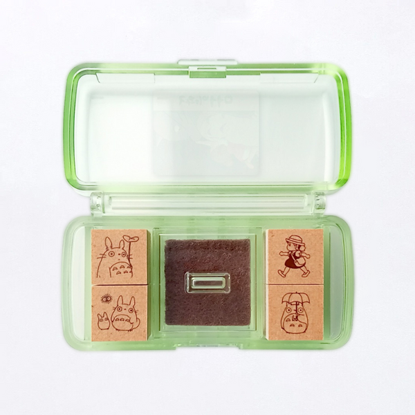 Beverly My Neighbor Totoro Stamp Set with Ink Pad - Ver 2