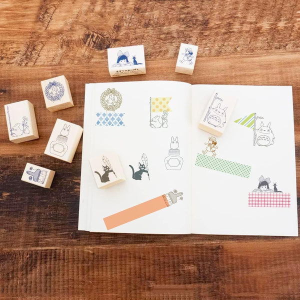 Beverly Studio Ghibli Wooden Stamps