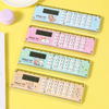 Bitoon Study Essential 2-in-1 Calculator Ruler