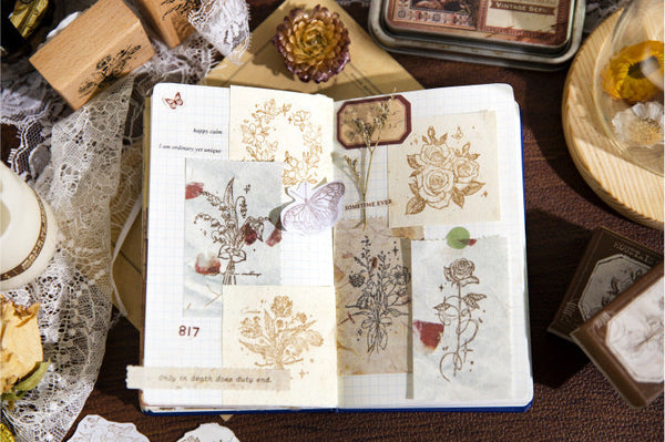 Blossom Impressions Wooden Stamps