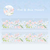 Blossoming Garland Clear Masking Tapes