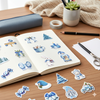 Blue Winter Wonderland Stickers