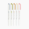 Zebra Mildliner Double Sided Highlighters - Mild Natural