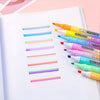 CY Double-Sided Color Highlighters - Set of 8