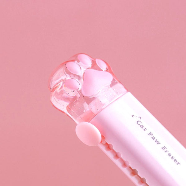Cat Paw Retractable Eraser