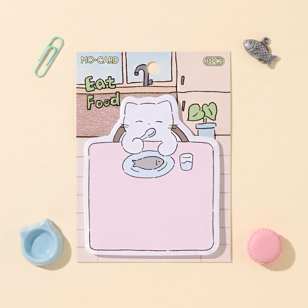 Cozy Cat Sticky Notes