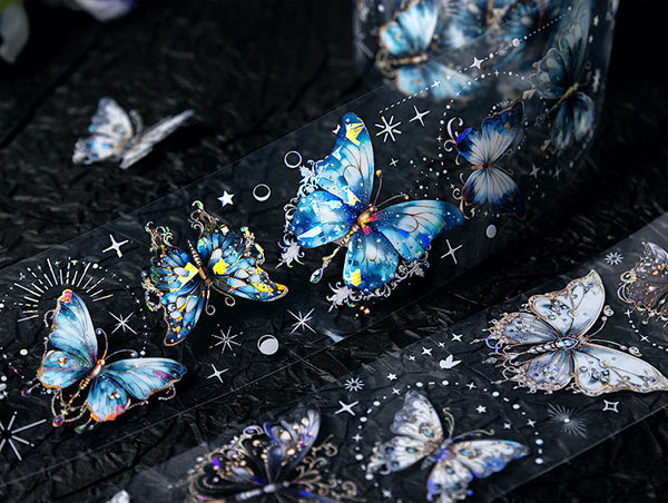Celestial Butterflies Clear Masking Tapes