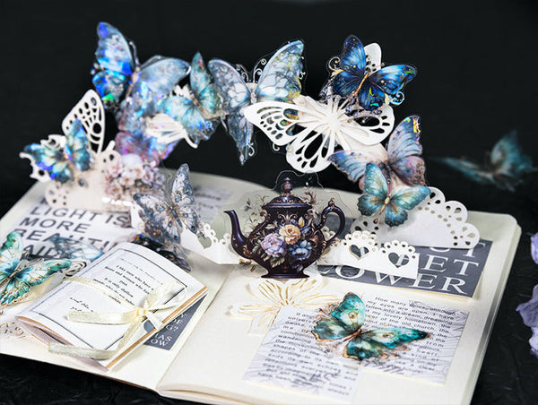 Celestial Butterflies Clear Masking Tapes