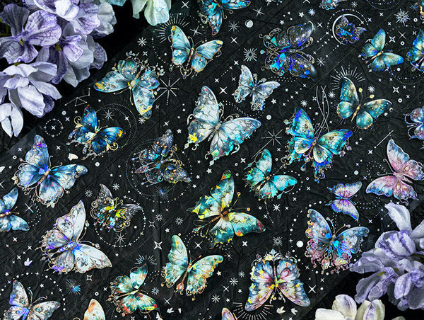 Celestial Butterflies Clear Masking Tapes