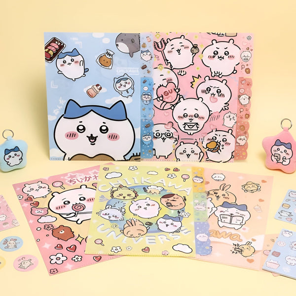 Chiikawa A4 Folder With Dividers