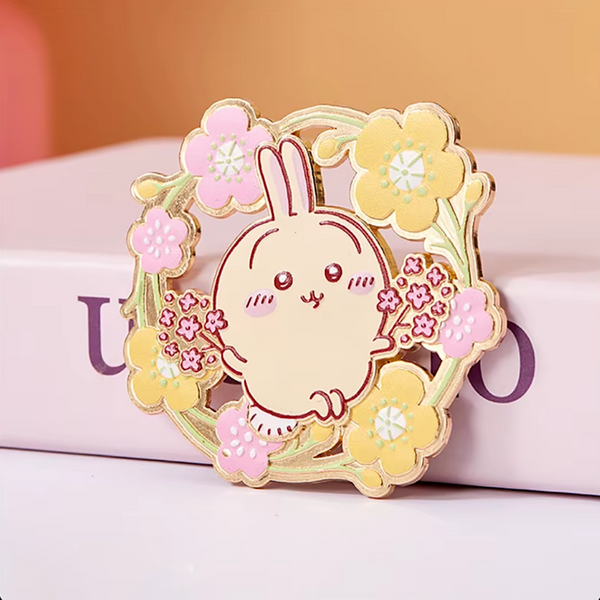 Chiikawa Cherry Blossom Magnets