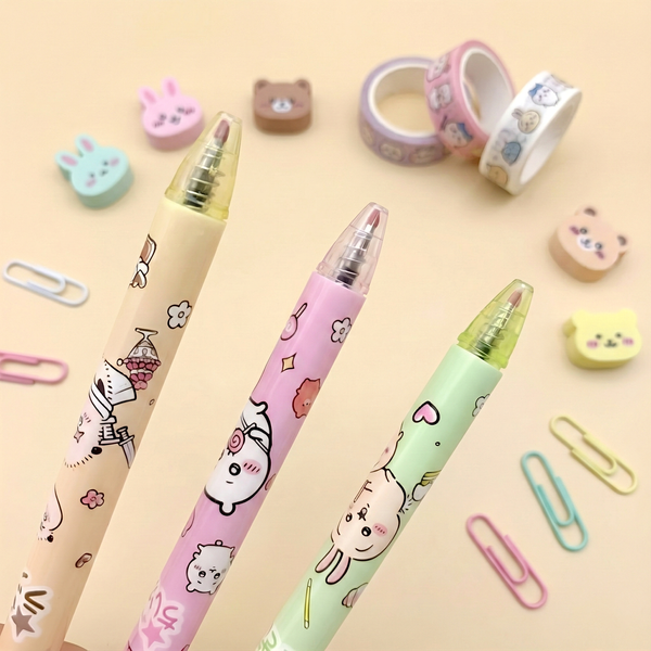 Chiikawa Happy Friends Gel Pens