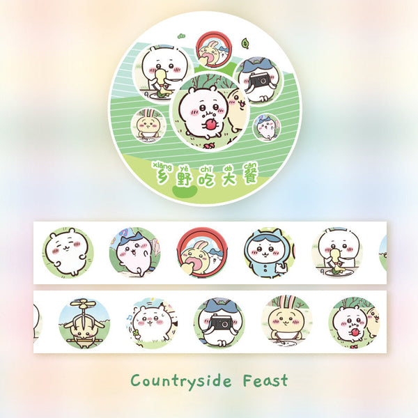 Chiikawa Masking Sticker Roll