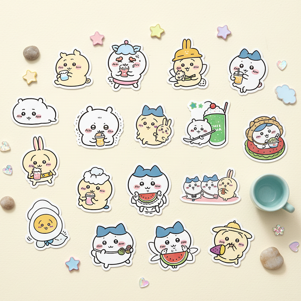 Chiikawa Happy Friends Stickers