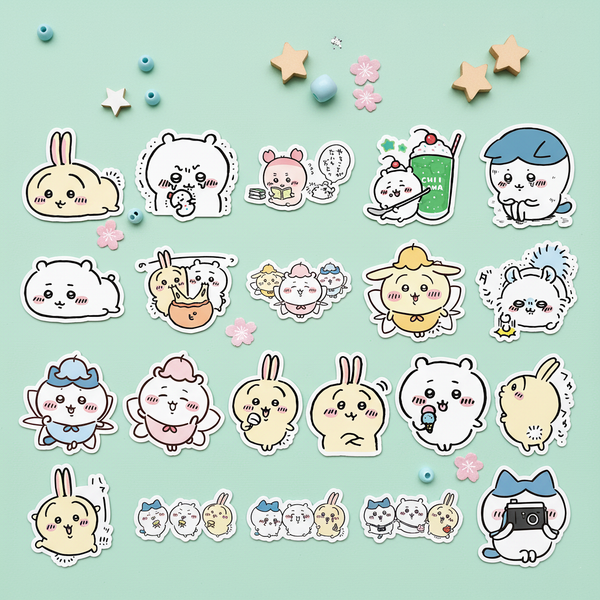 Chiikawa Happy Friends Stickers