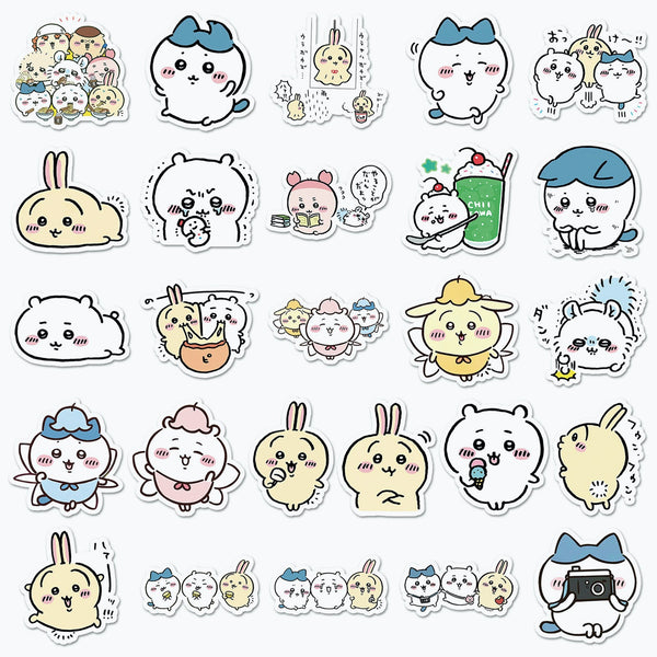 Chiikawa Happy Friends Stickers