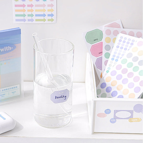 ClearView Organization Sticker Book