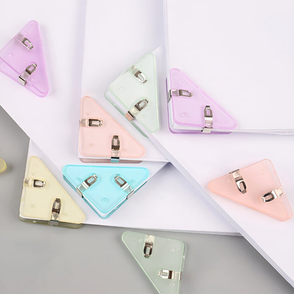 Color Pop Corner Paper Clips