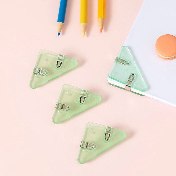Color Pop Corner Paper Clips