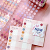 Colorful Dots Washi Sticker Roll