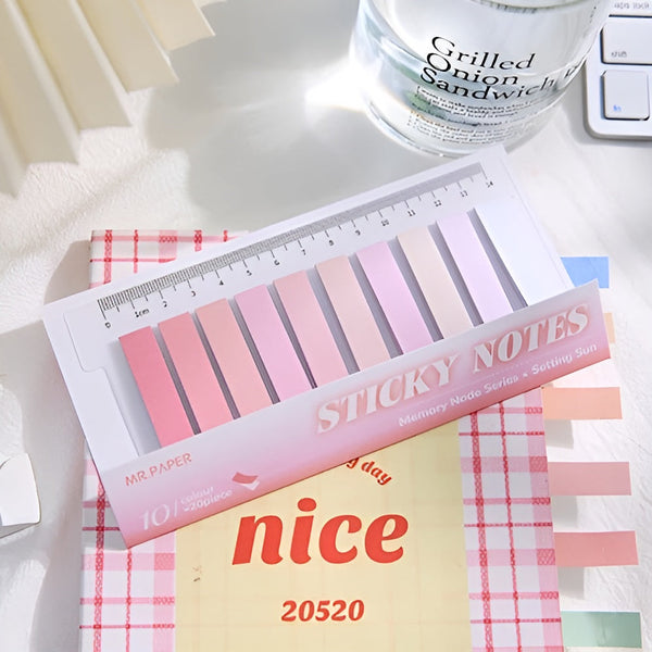 Colorful Tabs Insertable Sticky Notes