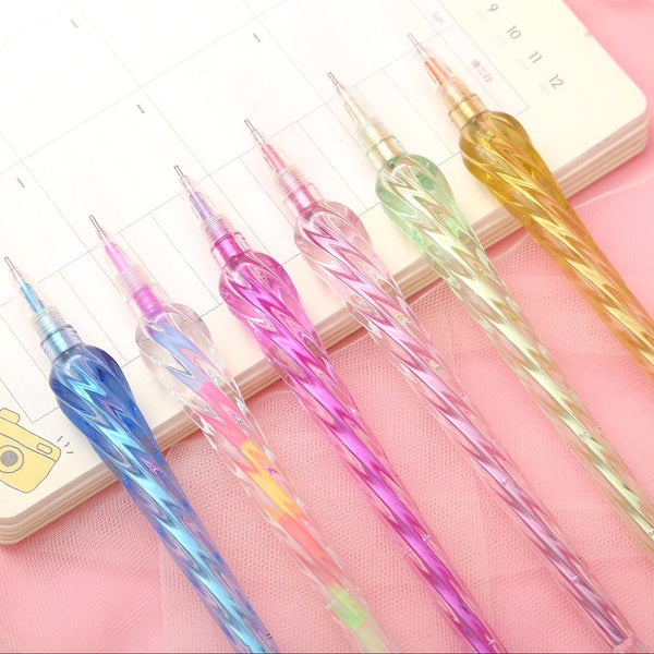Crystal Swirl Glass Pens