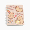 Cute Capybara Mini Notepad