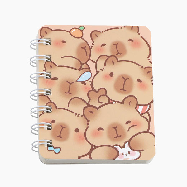 Cute Capybara Mini Notepad
