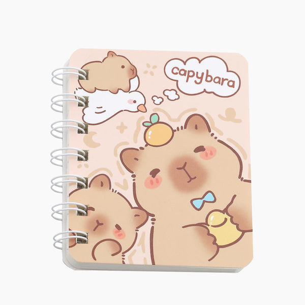 Cute Capybara Mini Notepad