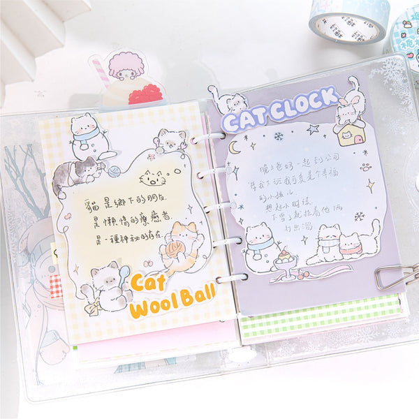 Cute Cat Chronicles Sticky Notes