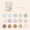 Dark Fragrance Series Lace Stickers