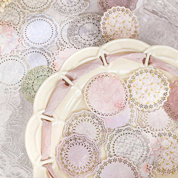 Dark Fragrance Series Lace Stickers